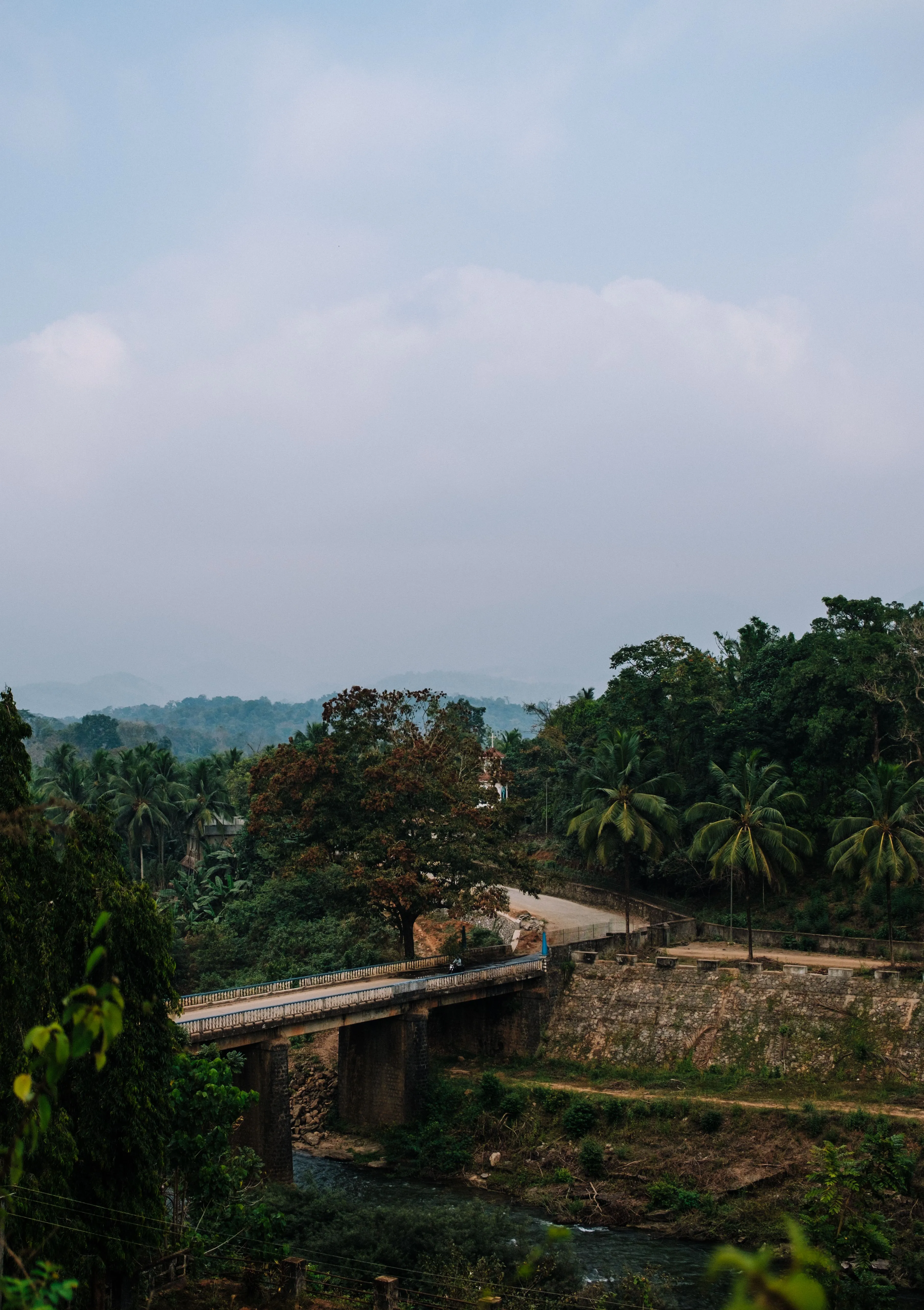 A rural road and bridge Neeyah's portfolio work has reached